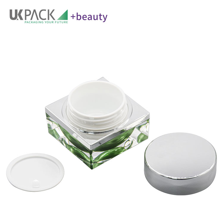 Luxury Acrylic Cosmetic Packaging Family Set Cream Jar 30g 50g Lotion Bottle 30ml 60ml 100ml