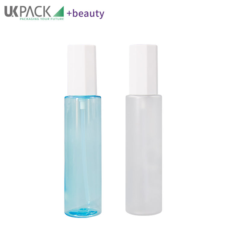 ABS Cap Blue 150ml Makeup Remover Pump Bottle Facial Cleansing Oil Bottle
