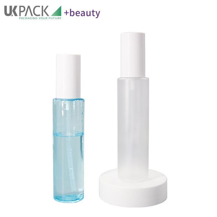 ABS Cap Blue 150ml Makeup Remover Pump Bottle Facial Cleansing Oil Bottle