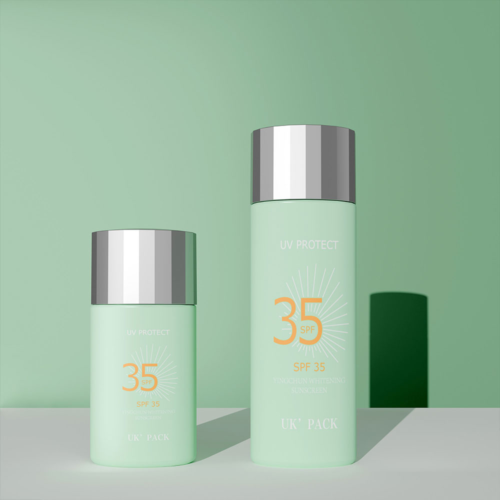 30ml 50ml BB lotion bottle liquid foundation with different cap 2025 new item UKTB003