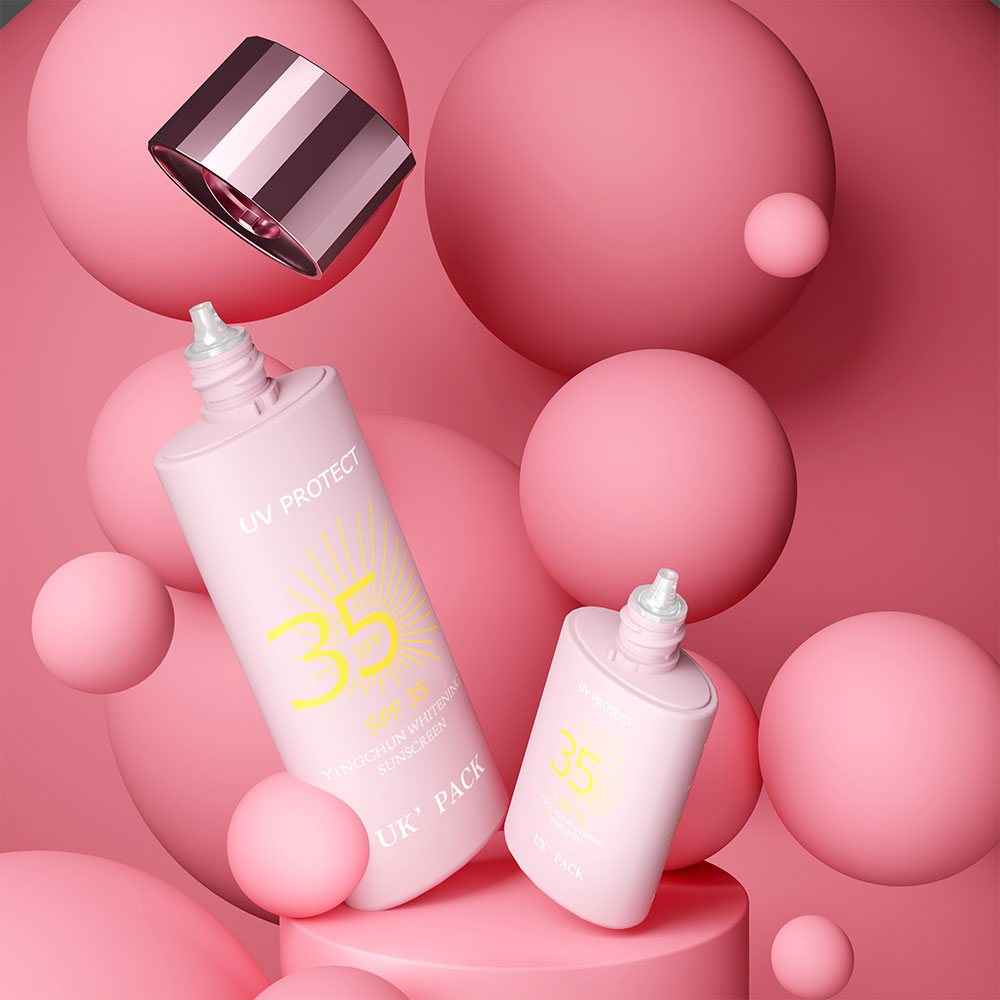 30ml 50ml BB lotion bottle liquid foundation with different cap 2025 new item UKTB003