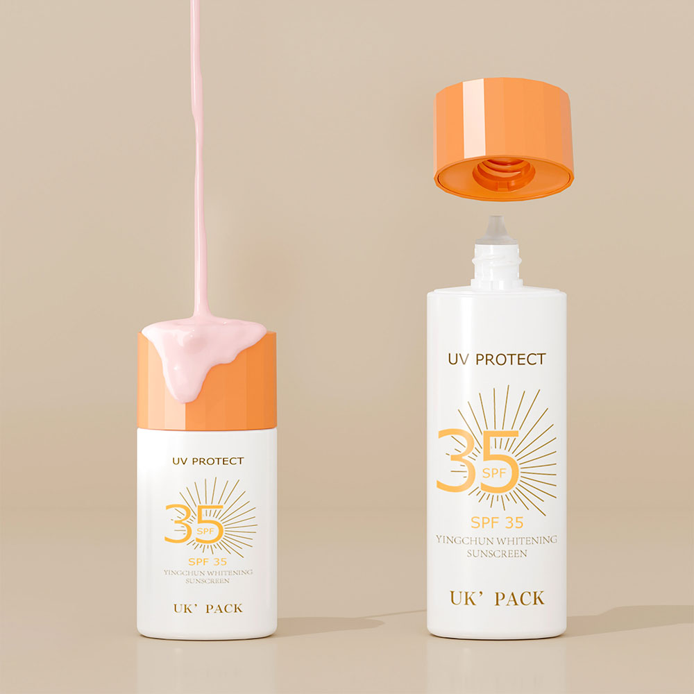 30ml 50ml BB lotion bottle liquid foundation with different cap 2025 new item UKTB003