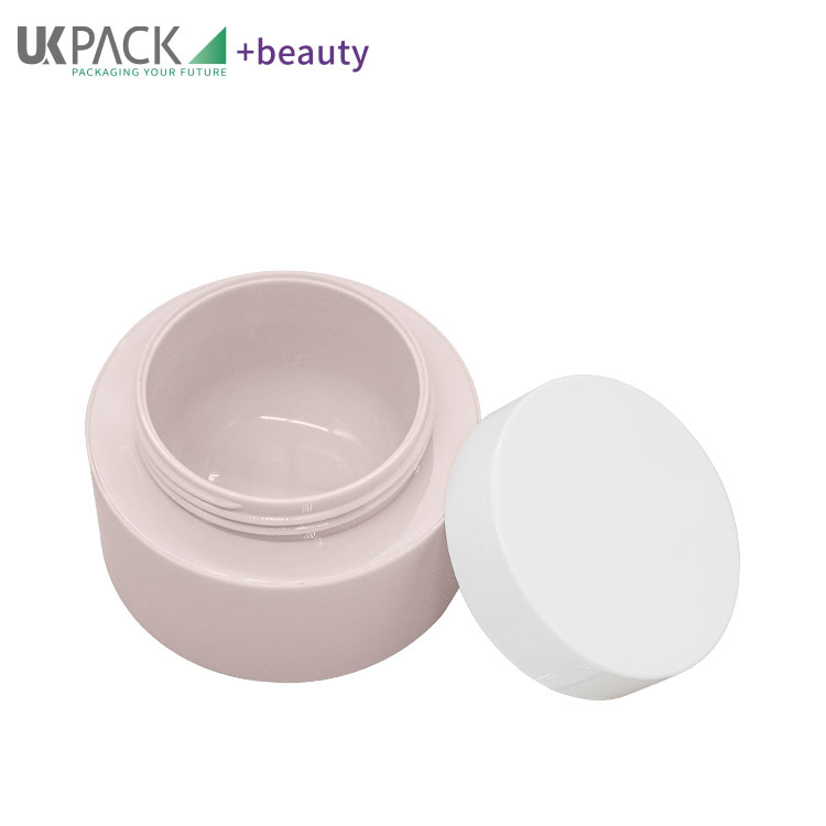 Cosmetic 50g 100g Capacity Pp Cream Jar With Screw Cap Leakproof UKC31