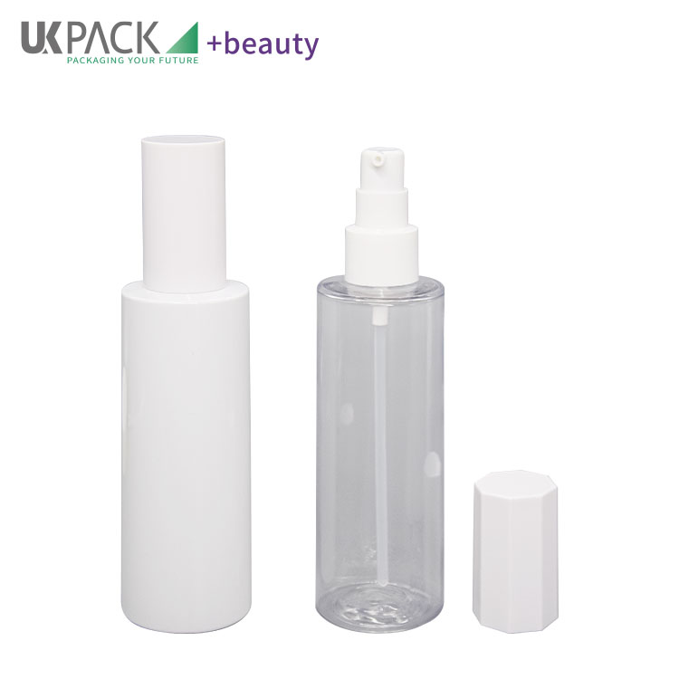 Moisturiser Pump Bottle PET 200ml Cosmetic Packaging Lotion bottle
