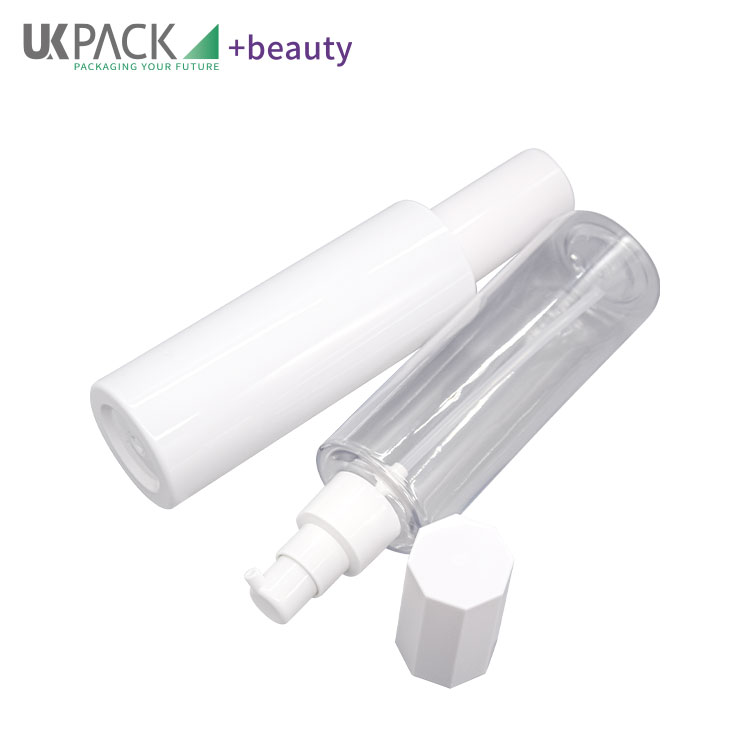 Moisturiser Pump Bottle PET 200ml Cosmetic Packaging Lotion bottle
