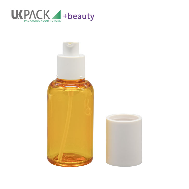 80ml / 100ml PETG Makeup Remover Oil Bottle Hair Care Oil Bottle Repair Mask Container UKG21