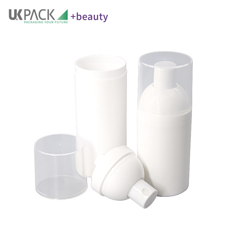 Color White PP Od 36mm Airless Pump Spray Bottle Vacuum 30ml 50ml 75ml 100ml