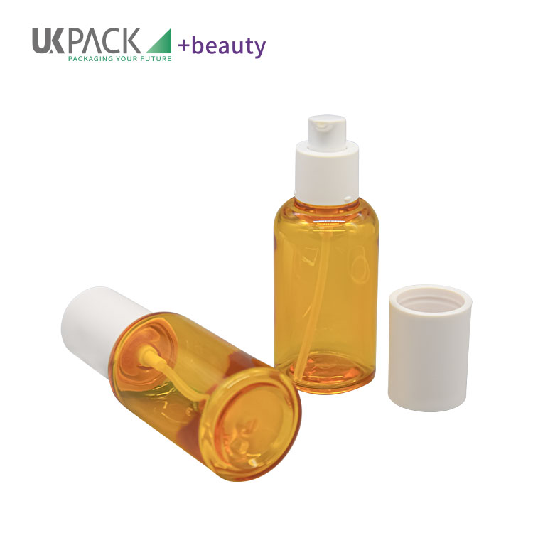 80ml / 100ml PETG Makeup Remover Oil Bottle Hair Care Oil Bottle Repair Mask Container UKG21