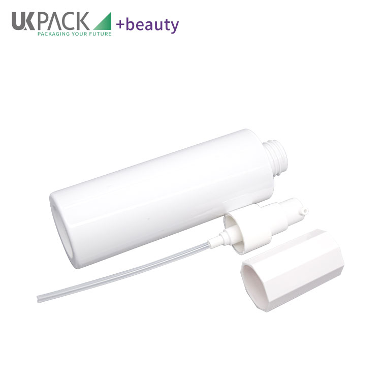 Moisturiser Pump Bottle PET 200ml Cosmetic Packaging Lotion bottle