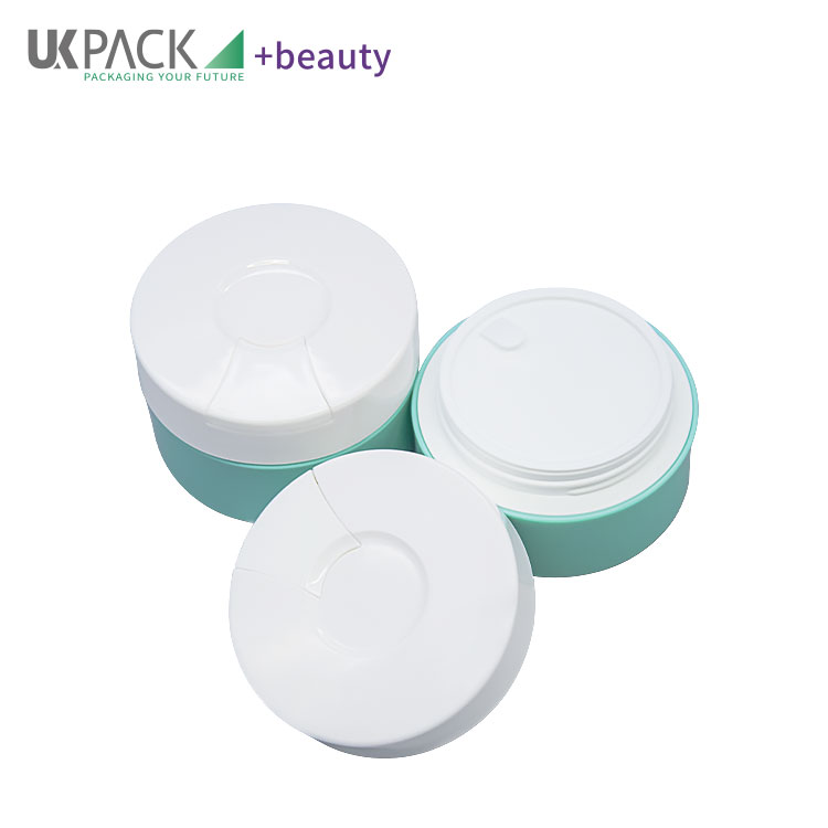 Insert Spoon Design PP 50 GM Cream Jar Skincare Custom Color
