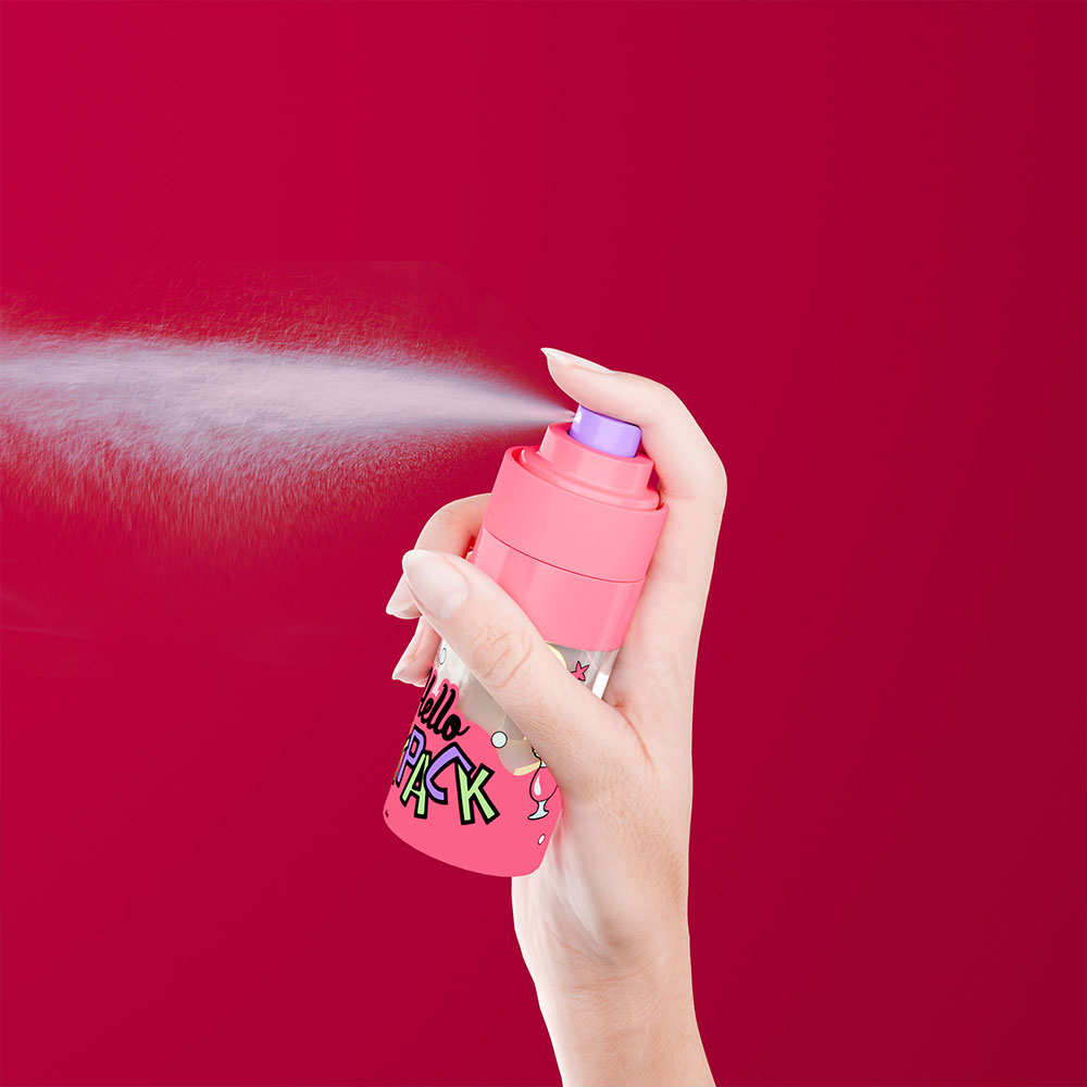 30ml/50m Airless Fine Mist Sprayer  DUO-Mixed PET Replaceable Airless Bottle  UKA84a