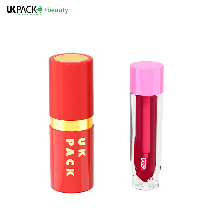 5ml PET lip balm Bottle  Replaceable lip balm bottle Custom Cosmetic Packaging