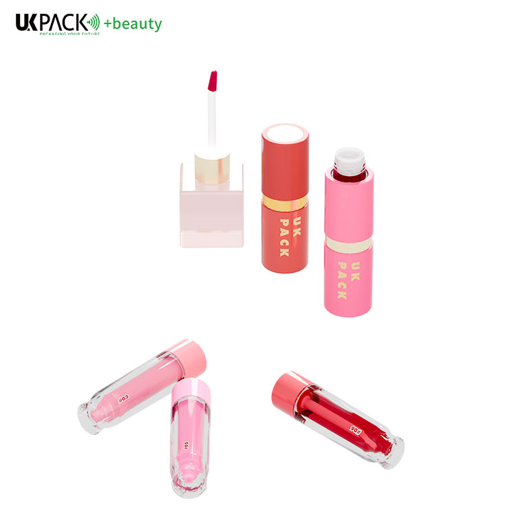 5ml PET lip balm Bottle  Replaceable lip balm bottle Custom Cosmetic Packaging