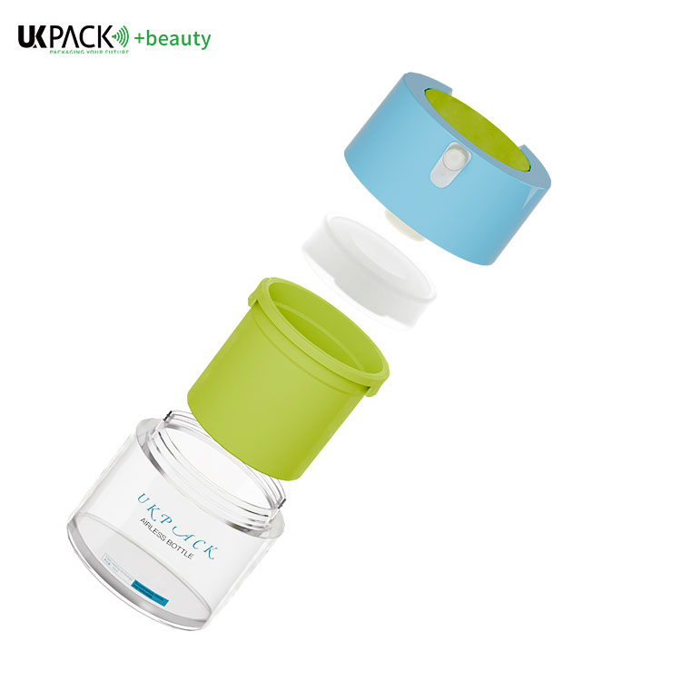15g/30g/50g  MS/PMMA/AS/ABS Airless Jar Skincare Cosmetic Jar Cream packaging