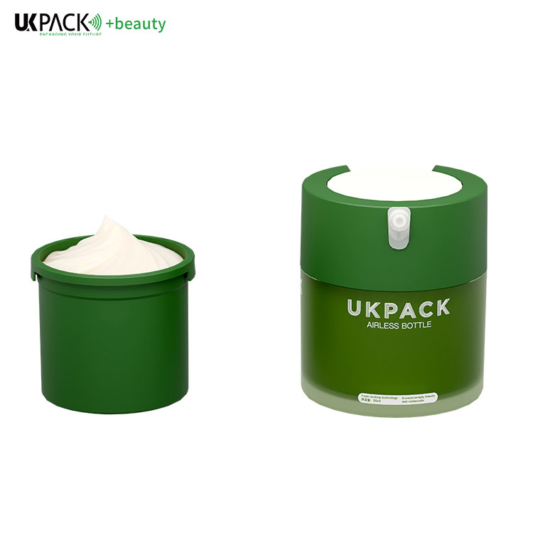 15g/30g/50g  MS/PMMA/AS/ABS Airless Jar Skincare Cosmetic Jar Cream packaging