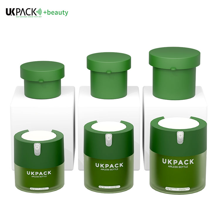 15g/30g/50g  MS/PMMA/AS/ABS Airless Jar Skincare Cosmetic Jar Cream packaging