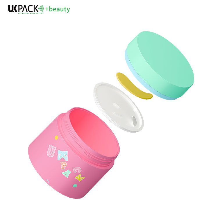 100g/200g Customized Color And Logo Jar Cream Face Cream Container Skin Care Packaging UKC71