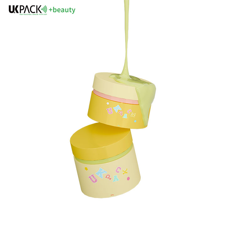 100g/200g Customized Color And Logo Jar Cream Face Cream Container Skin Care Packaging UKC71