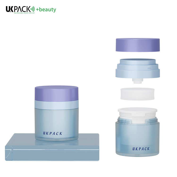 Replaceable Airless Jar 15g 30g 50g Acrylice Airless Bottle Cosmetic Packaging Airless Jar