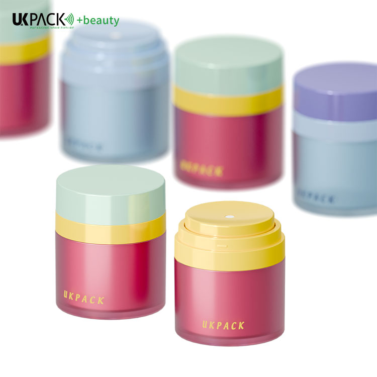 Replaceable Airless Jar 15g 30g 50g Acrylice Airless Bottle Cosmetic Packaging Airless Jar