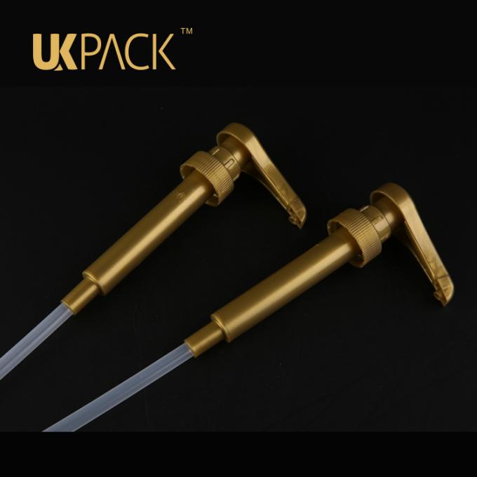 Food grade certified by German TUV Laboratory Plastic Sauce Dispenser Pump 5ml-8ml-10ml Gold 0