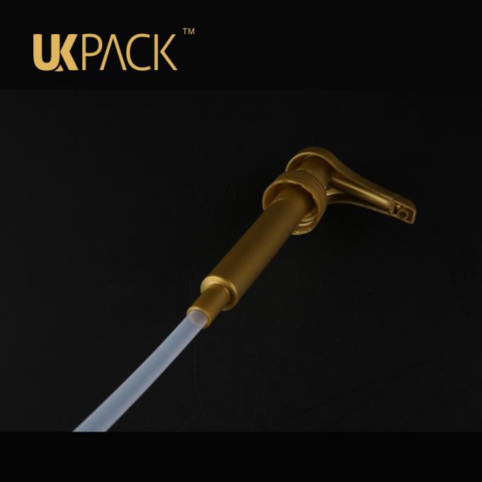 Food grade certified by German TUV Laboratory Plastic Sauce Dispenser Pump 5ml-8ml-10ml Gold 1