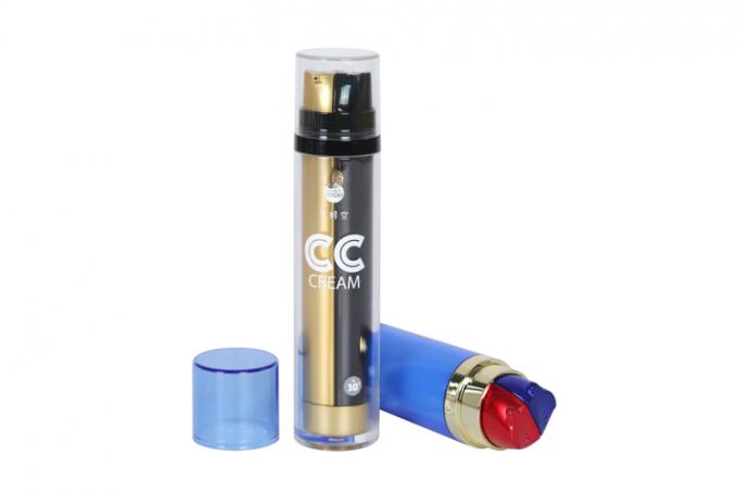 Luxury Two Tubes 15x2ml Cosmetic Pump Bottle Plastic Lotion Containers 1