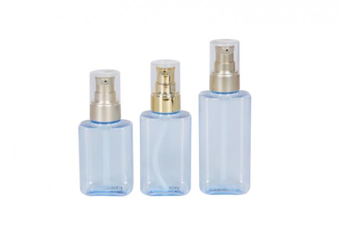Luxury 100ml 120ml 150ml Cosmetic PET Plastic Lotion Bottle With Pump UKL05 0