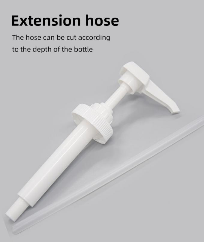 Plastic PP Syrup Dispenser Pump 5ml 8ml 10ml 38 - 400 2