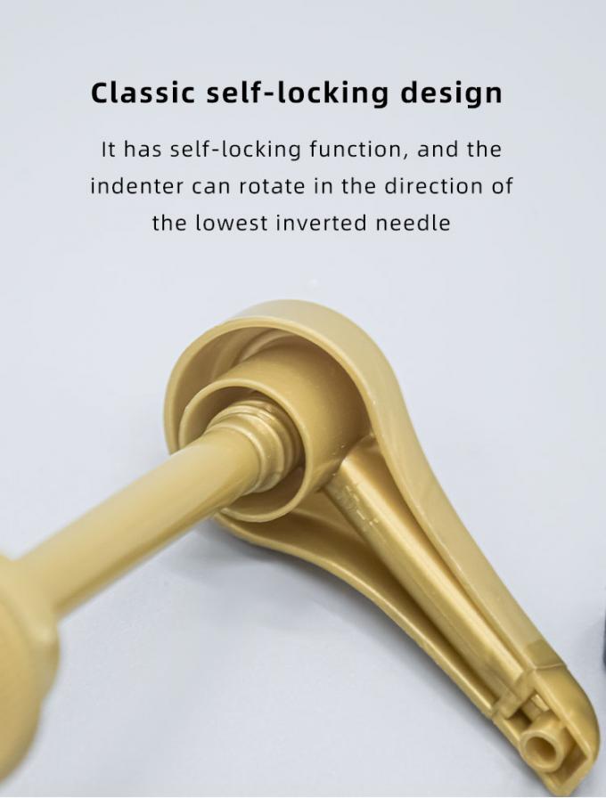 Food Grade Gold Syrup Dispenser Pump Dustproof Drip Proof Design 2