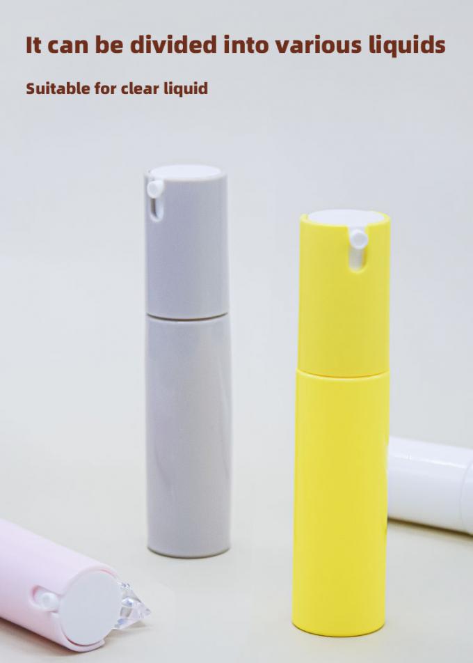 PET Portable Plastic 30ml Mist Spray Bottle Multicolor 5