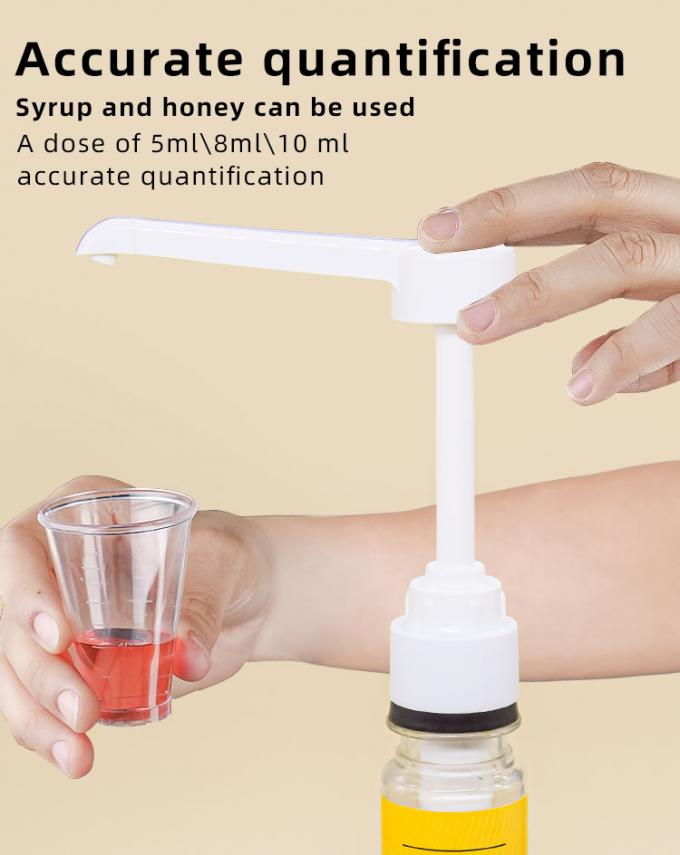 28-410 Plastic Syrup Dispense Pump Used In KFC Restaurant 5ml 8ml 10ml 5
