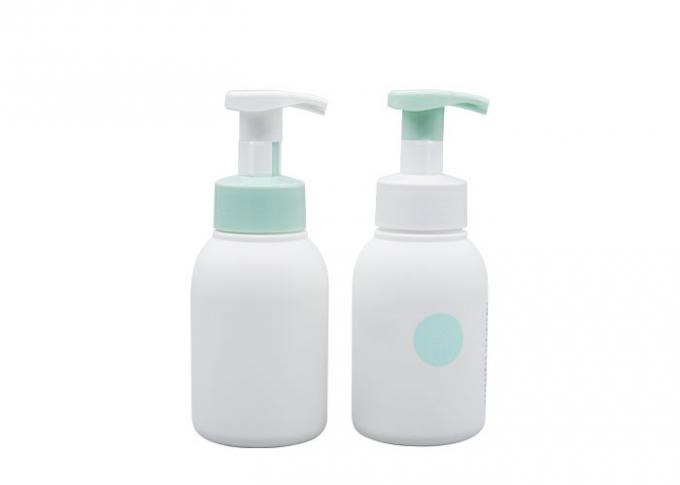 HDPE 300ml Foamer Pump Bottles LDPE Double Layer Soft Touch 0