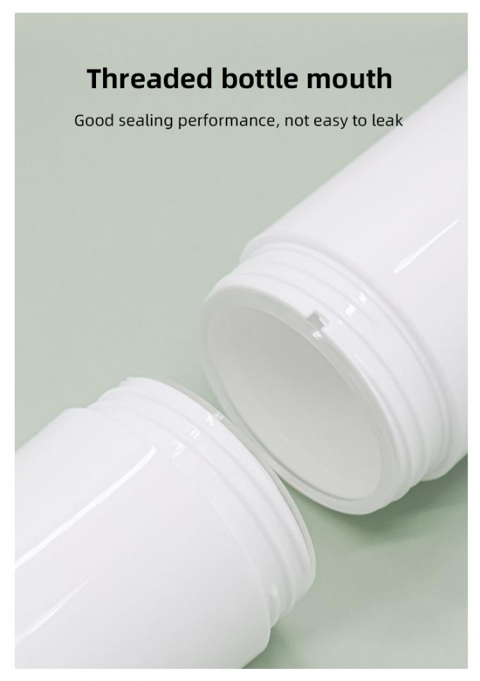 Acrylic Airless Bottle Refillable Screen Printing 30ml And 50ml 4