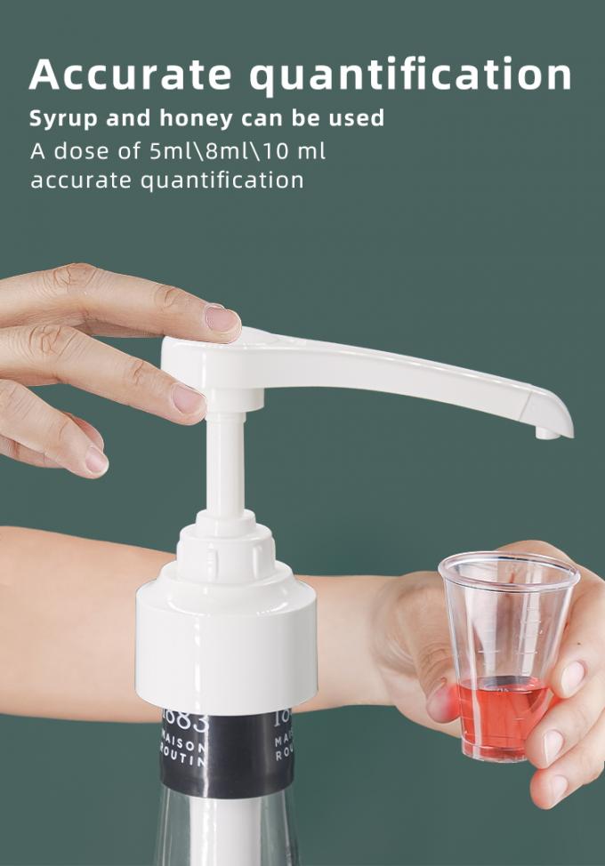 Coffee Mate Plastic Dispenser Pump With Extended Head 5ml 8ml 10ml 0
