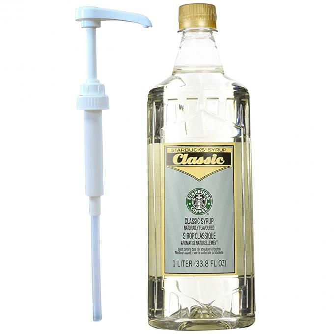 Food Grade Gold Torani Syrup Pump For 750ML 1000ML 5ml 8ml 10ml Dosage 5