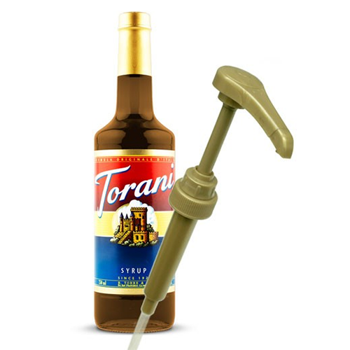 Food Grade Gold Torani Syrup Pump For 750ML 1000ML 5ml 8ml 10ml Dosage 7
