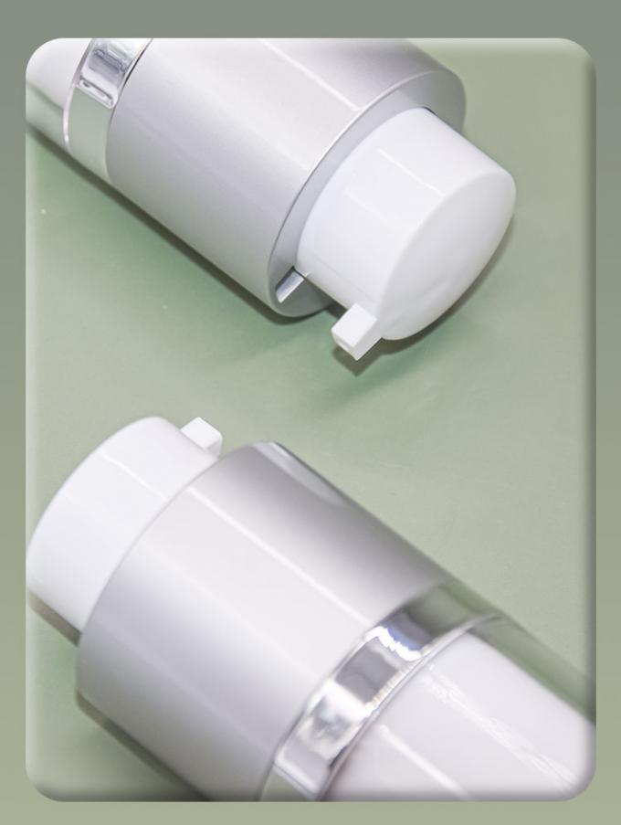 15ml 30ml 50ml Acrylic Airless Bottle Round Rotating Lift Type 6