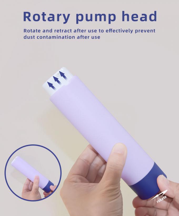 PP Rotary Refillable Airless Pump Bottles 30ml For Cosmetic 1