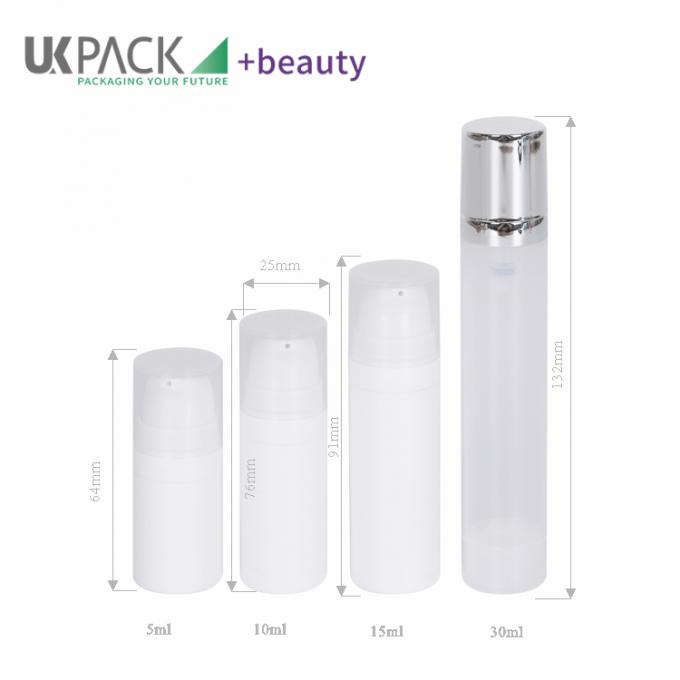 5ml/10ml/15ml/30ml Customized Color PP Personal Care Recyclable Bottle Cosmetic Cream,Serum,BB Cream Packing UKA02 0