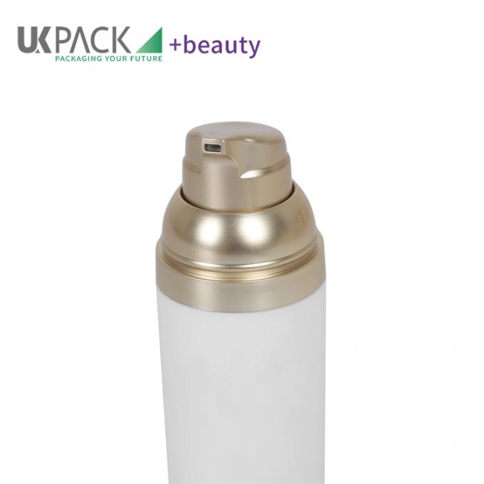 PP airless pumpbottle 30ml 50ml 75mlAirless Dispenser Bottle With Clear Over-Cap 0