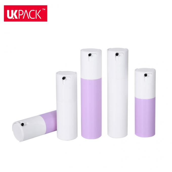 Twist Lock PP Airless bottle 15ml 30ml 50ml for cosmetic packagingpump bottle 1