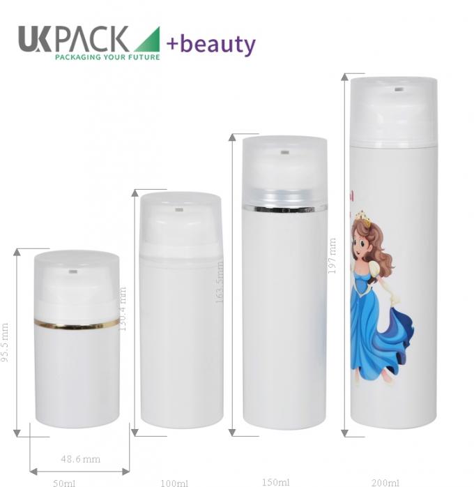 PCR PP Airless Bottle packaging for cosmetics 30ml 50ml 75ml 100ml 120ml 150ml 200ml 0