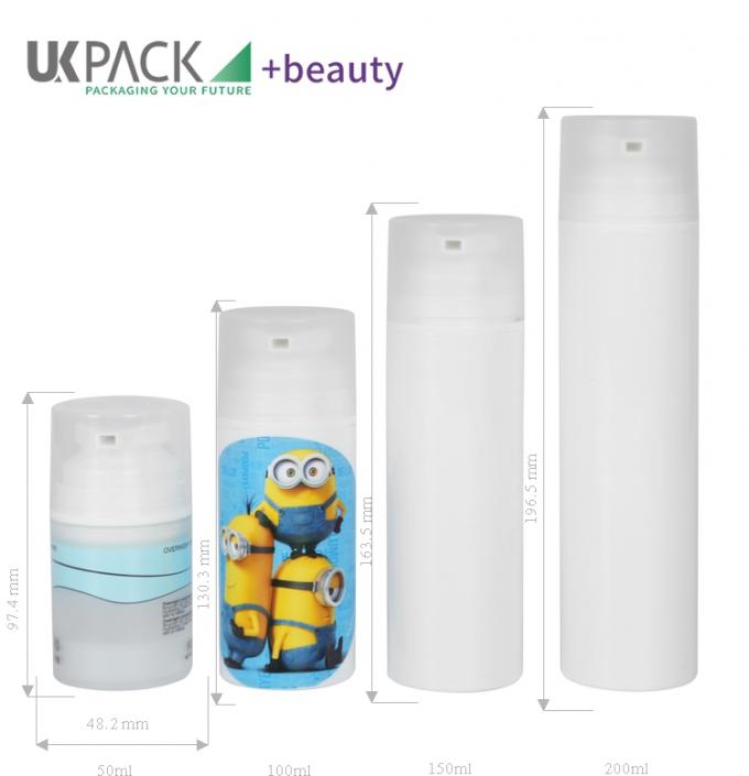 30% PCR PP Airless Bottle packaging for cosmetics 30ml 50ml 75ml 100ml 120ml 150ml 200ml 0