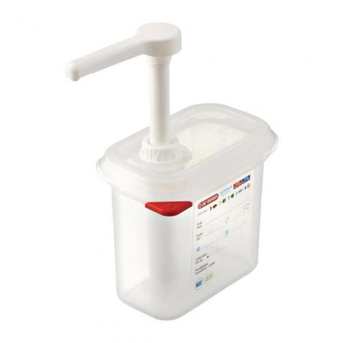 30ml Ketchup Sauce Dispenser Pump For Stainless Steel Container 1