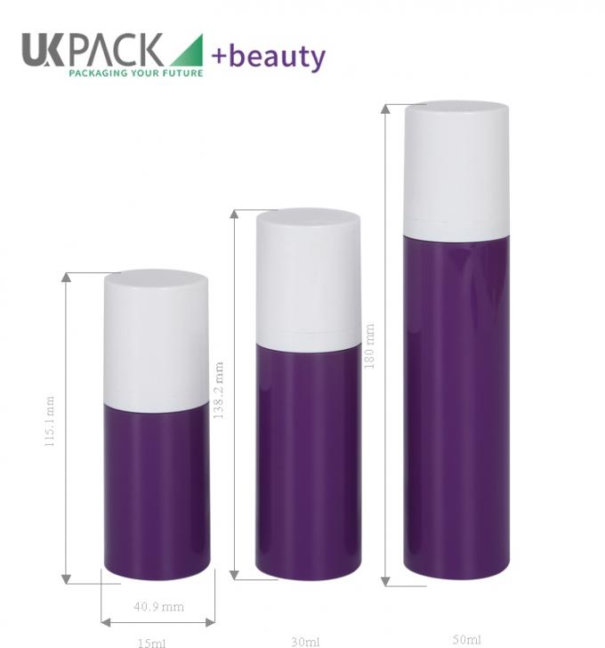 PP airless bottle 50ml75ml 120ml dispenser airless pump bottle for cosmetic packaging 0
