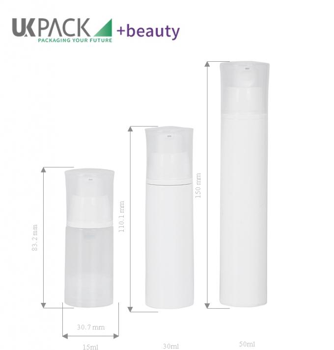 Airless Pump Dispenser bottlePump Screw Rotary / PP Airless Pump bottle 15ml 30ml 50ml 0