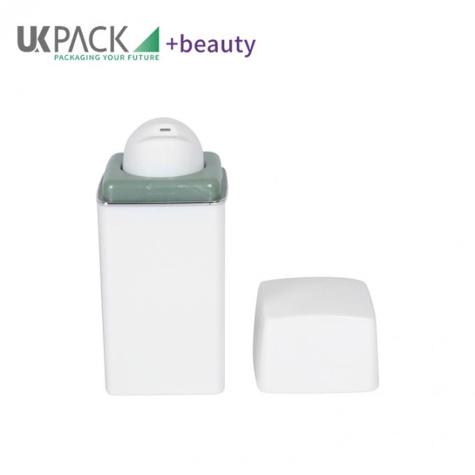 Luxury Double LayerPPSquare Airless Bottle For Cosmetics 15ml 30ml50ml cosmetic packaging bottle 2