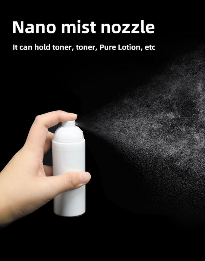 PP Airless spray Bottles Dispenser30ml 50ml 75ml 100ml Airless spray pump bottle Snap FastenerDesign 2