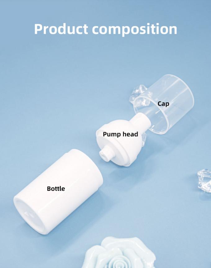 PP Airless spray Bottles Dispenser30ml 50ml 75ml 100ml Airless spray pump bottle Snap FastenerDesign 5